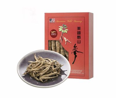 小原枝美国 野山参  (2安士礼盒, 約60枝)