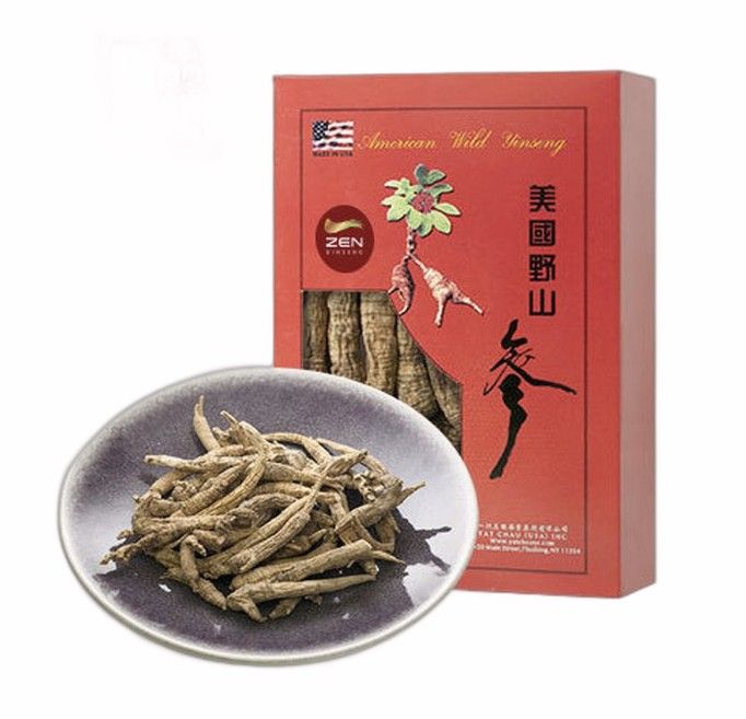 小原枝美国 野山参  (4安士礼盒, 約120枝)