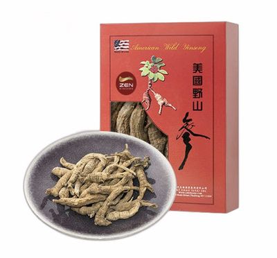 中原枝美国 野山参 (2安士礼盒, 約40枝)