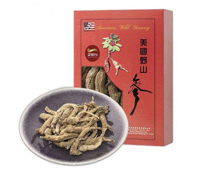 中原枝美国 野山参 (4安士礼盒, 約80枝)