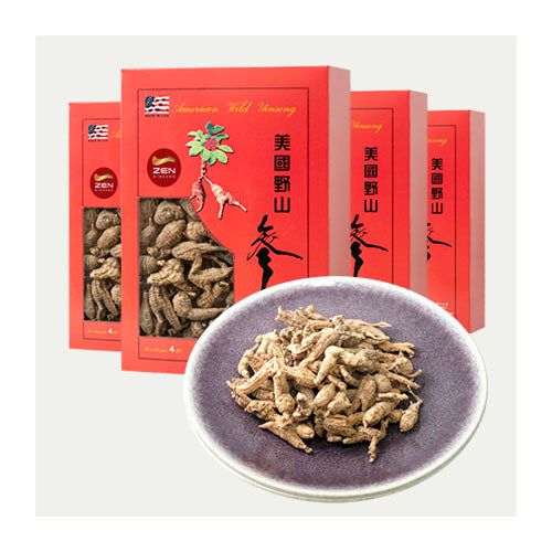 原粒珍珠泡 (原尾) 美国 野山参 1磅 (4安士礼盒*4盒, 約560粒)