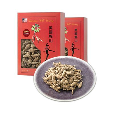 原粒珍珠泡 (原尾) 美国 野山参 半磅 (4安士礼盒*2盒, 約280粒)