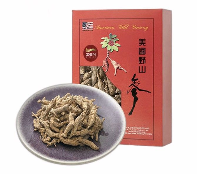 小圓泡粒 (原尾) 美国 野山参 (4安士礼盒, 約80粒)