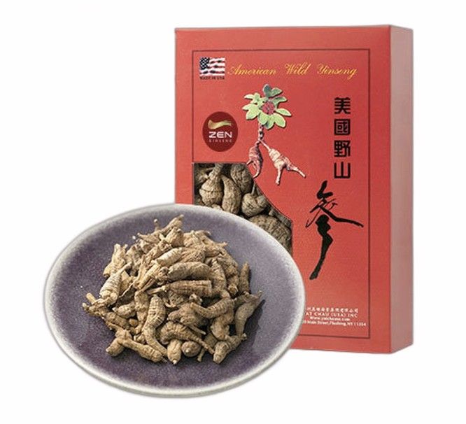 中圆泡粒 (原尾) 美国 野山参 (4安士礼盒, 约80粒)