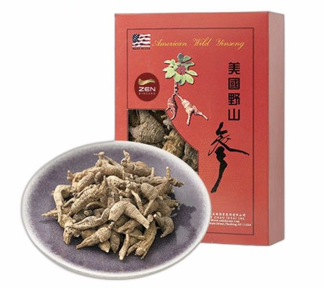 大圆泡粒 (原尾) 美国 野山参 (4安士礼盒, 约60粒)