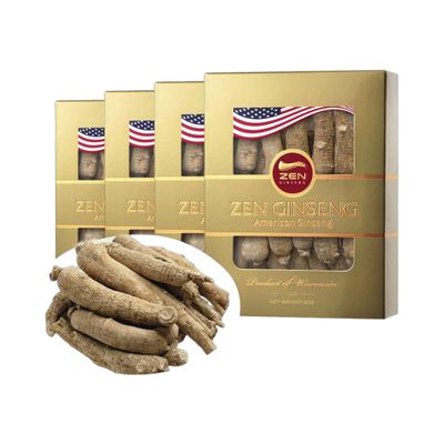 美国花旗参 / 长枝 (巨无霸) 4安士礼盒装 *4盒