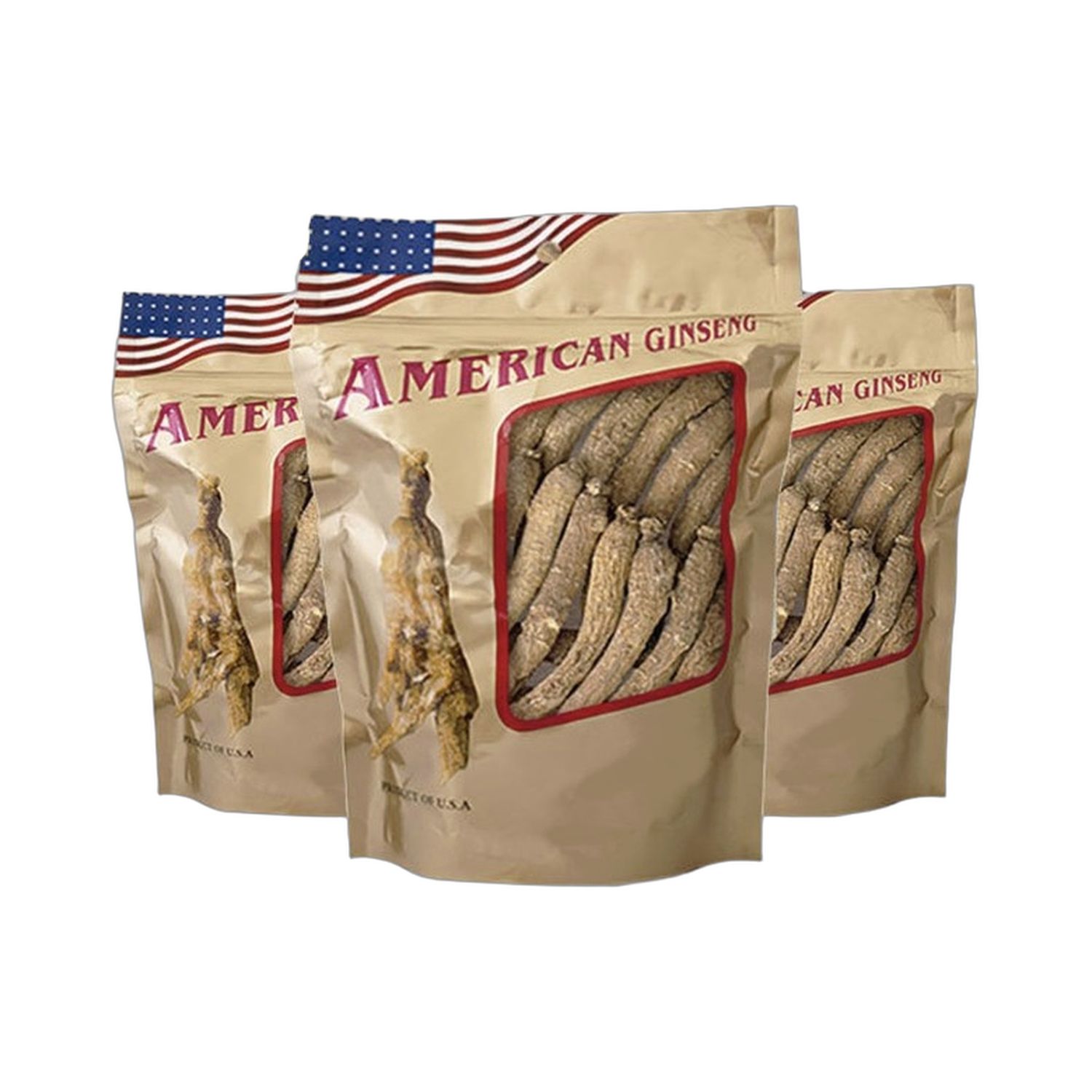 美国花旗参 / 长枝 (中) 1磅袋装*3袋 (共3磅>可分多袋装)