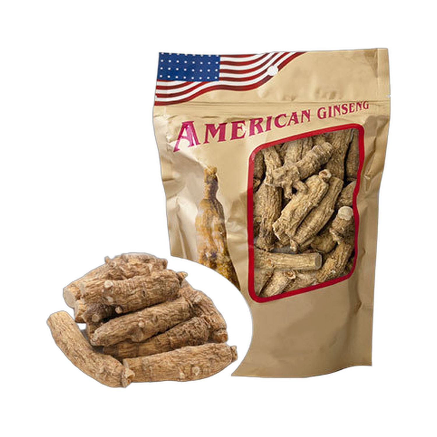 美国花旗参 / 短枝 (大) 1磅袋装