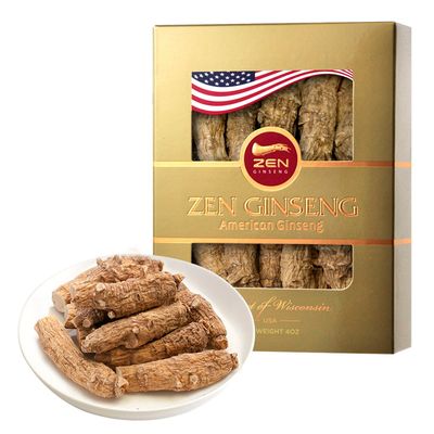 美国花旗参 / 短枝 (大) 4安士礼盒装