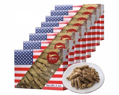 美国花旗参 小短泡 8盒装/2磅