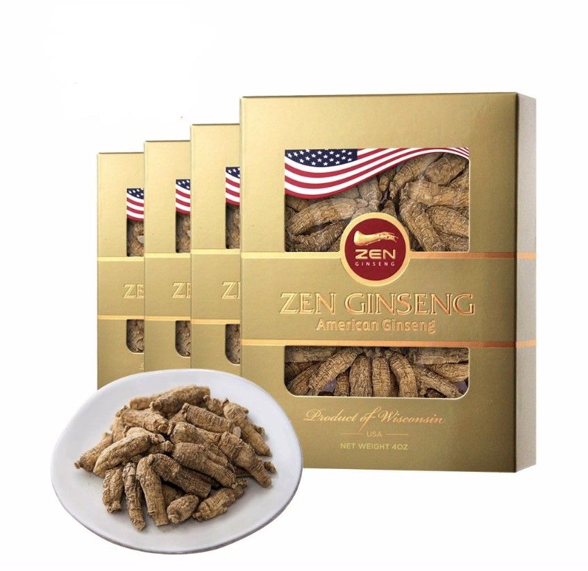 美国花旗参 精选小短泡 4安士礼盒装x4盒