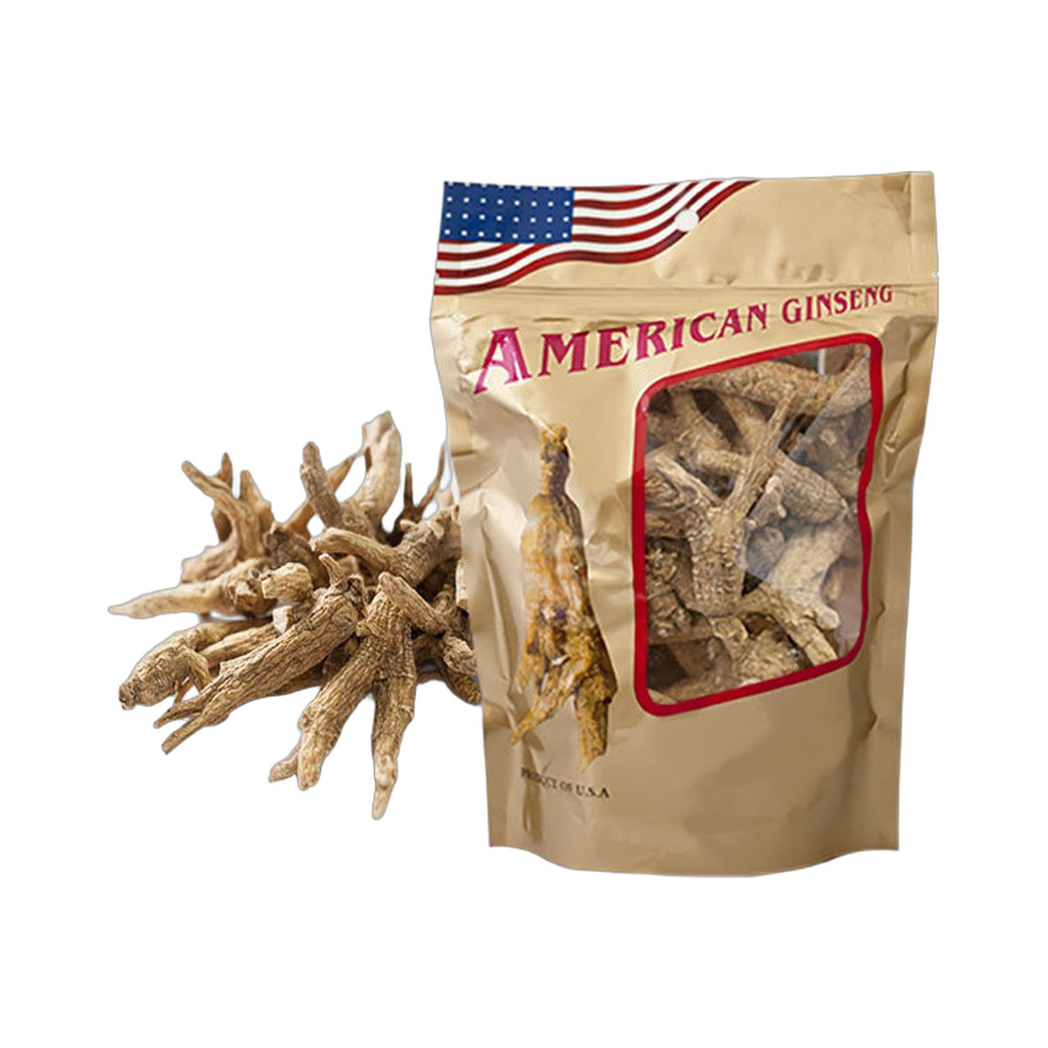 美国花旗参 / 6年大桶参 1磅袋装