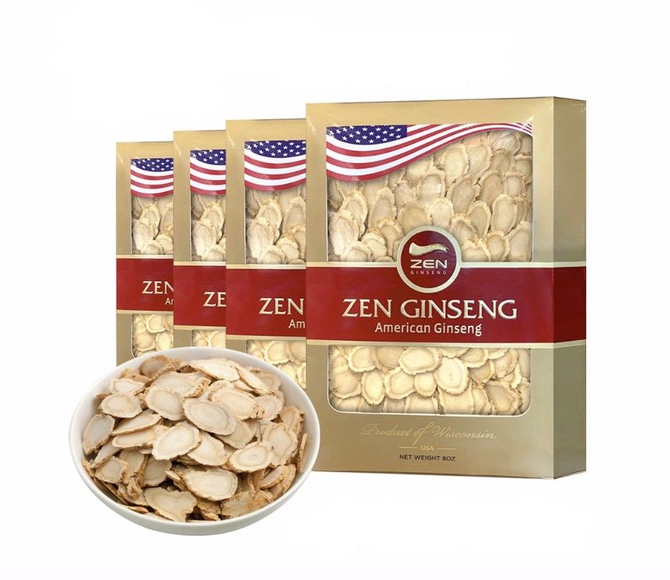 特靓洋参片 8安士礼盒*4盒