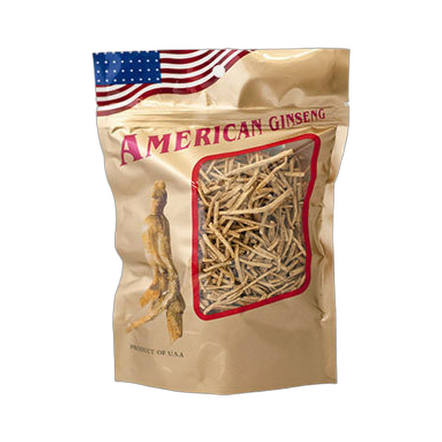 美国花旗参/半野山参须 8安士 袋装