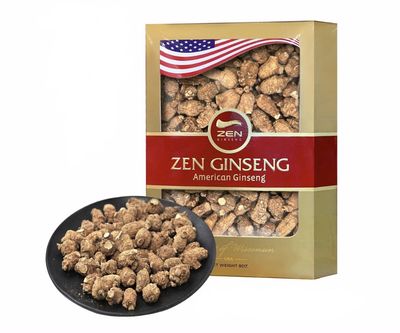 美国半野山粉光参 珍珠泡粒 8安士礼盒装