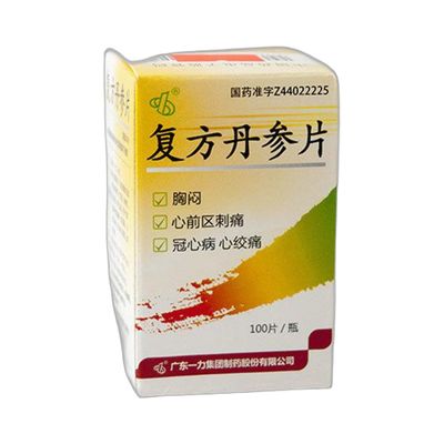 复方丹参片100片