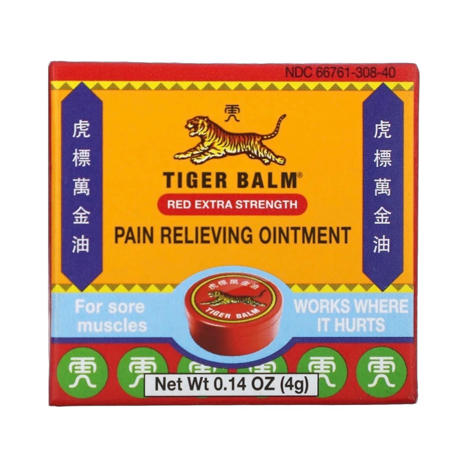 虎标万金油（温感强）4克