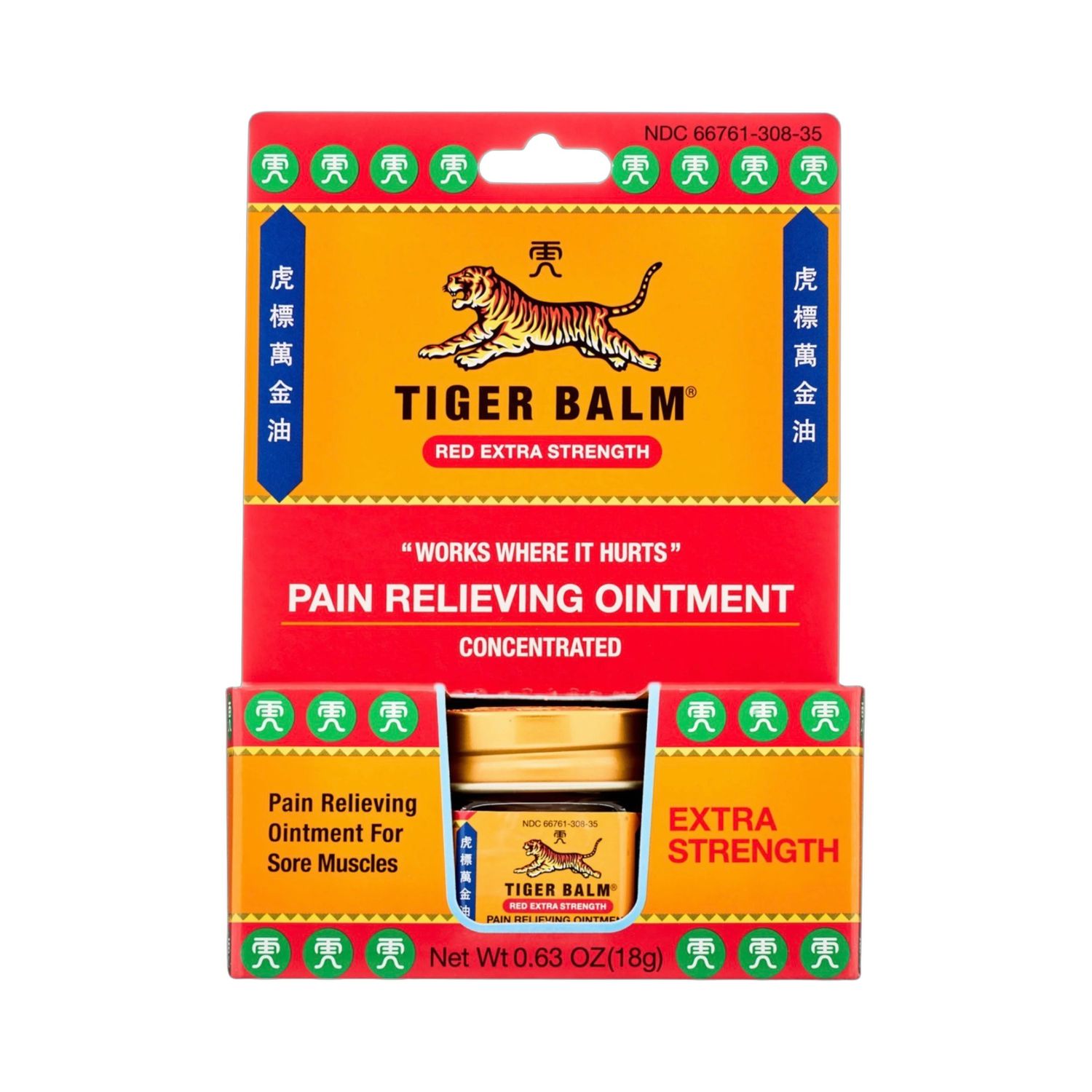 虎标万金油 (温感强）18克