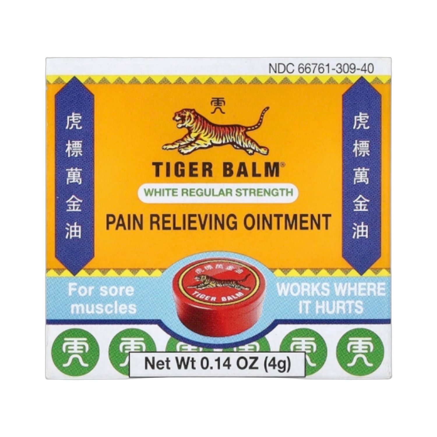 虎标万金油（清凉版） 4克