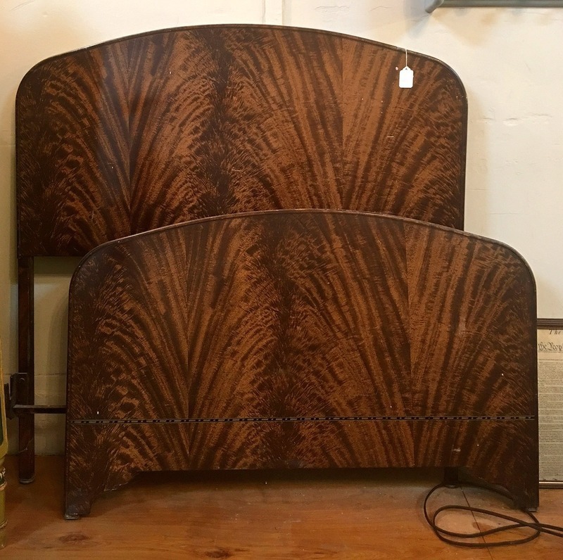 Antique Metal Twin Bed Head/Foot Board