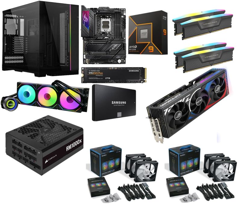 Elite AMD PC Build 4080 Super