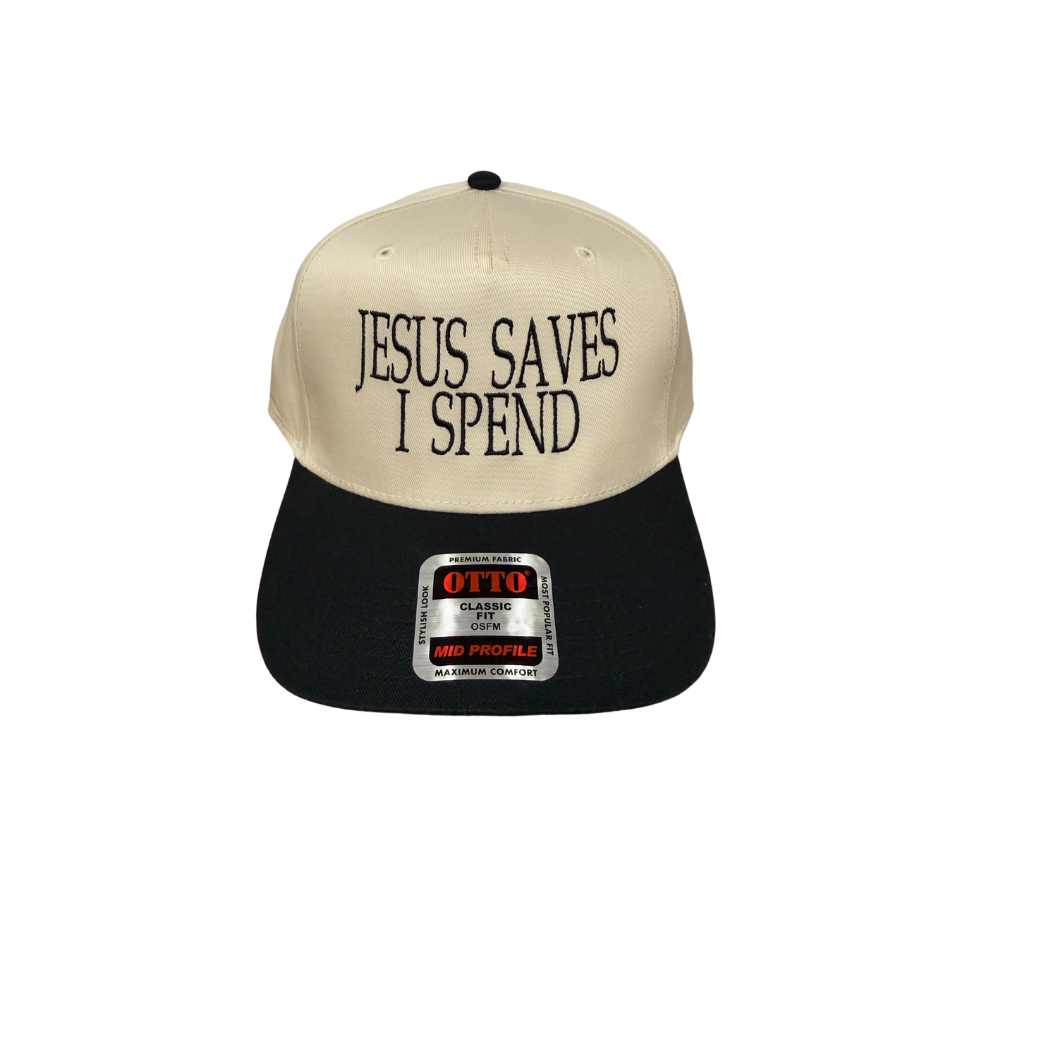 Jesus Saves I Spend Hat