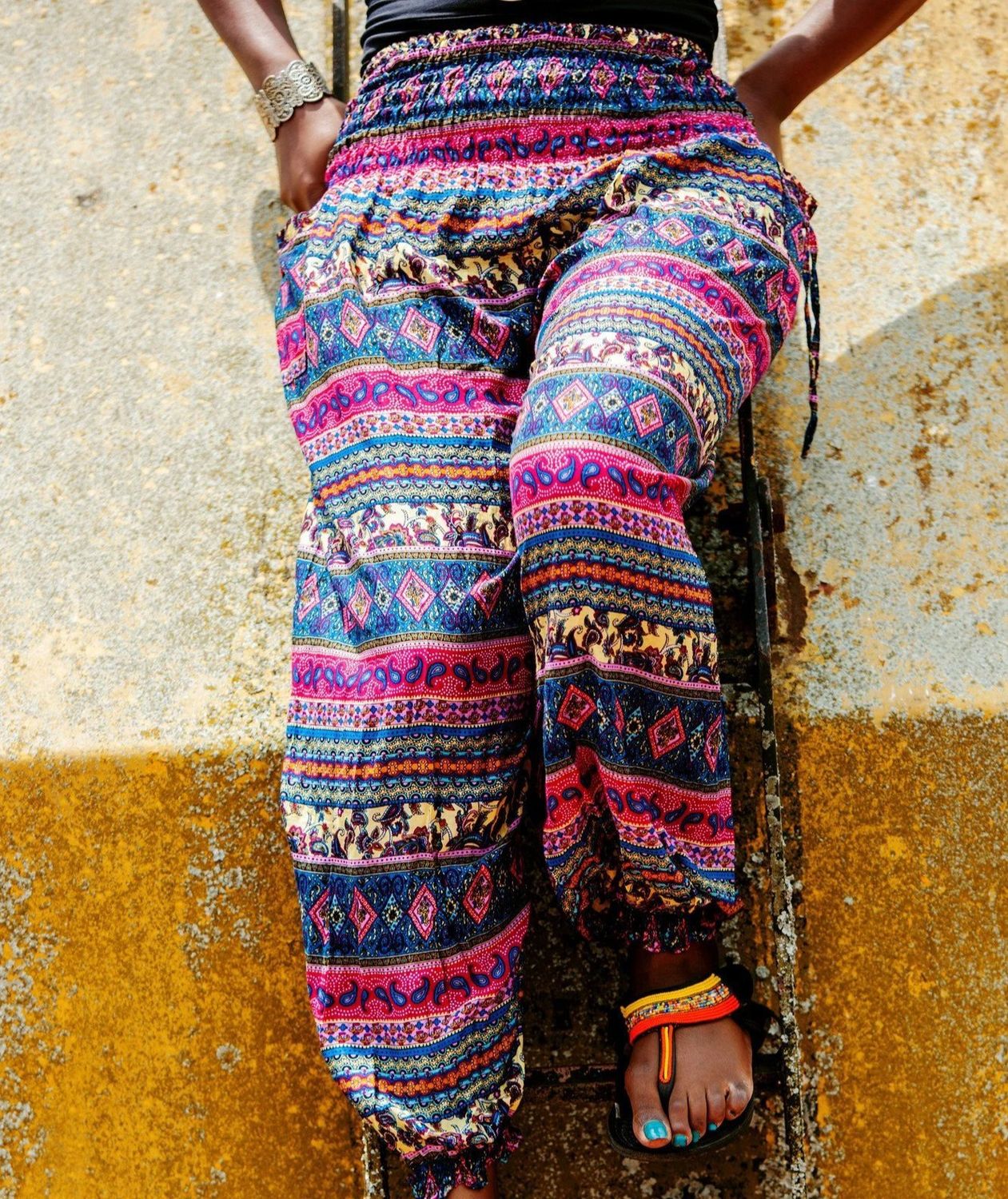 SAASHI Traditional High waist African Pant