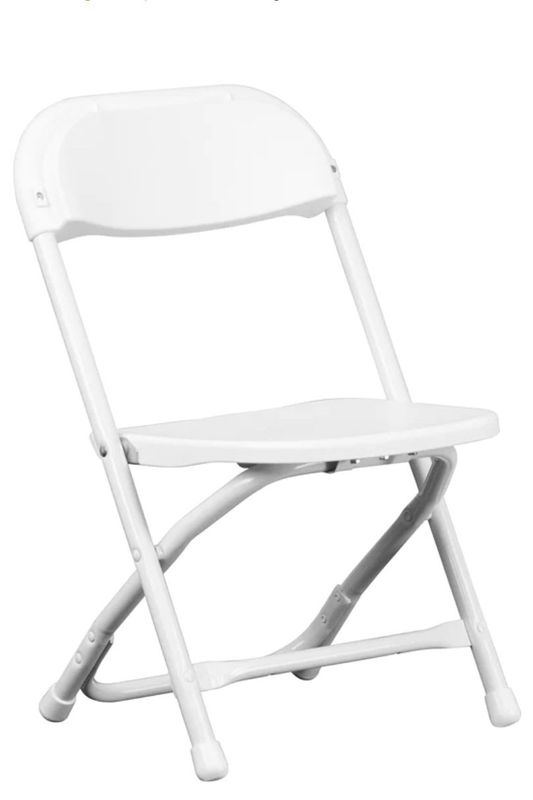 Kid’s Plastic Folding Chair White