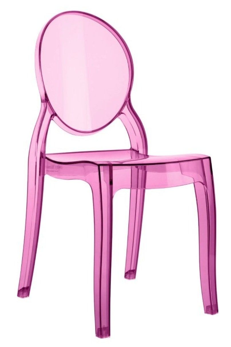 Kid’s Acrylic Chair Pink