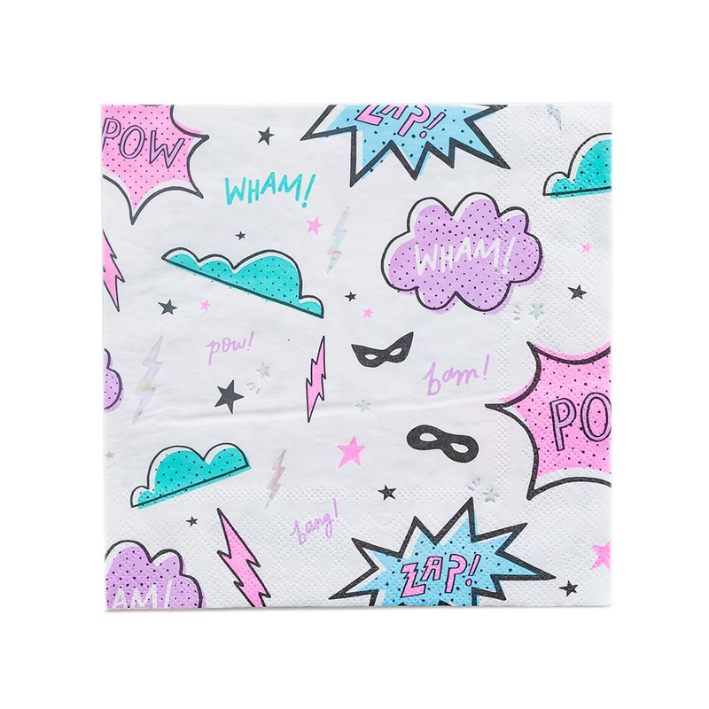 Girl Power Large Napkins - 16 pk