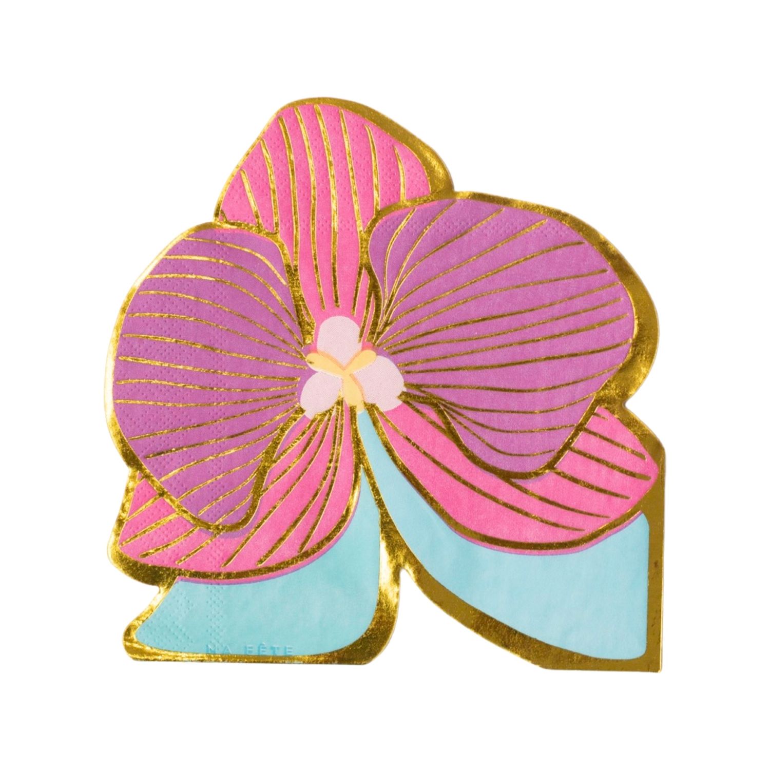 Tropical Collection, Orchid Napkin - 16 Pk