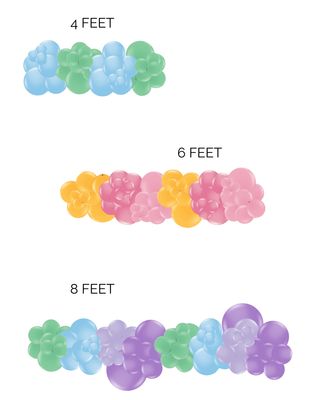 Grab &amp; Go Balloon Garland