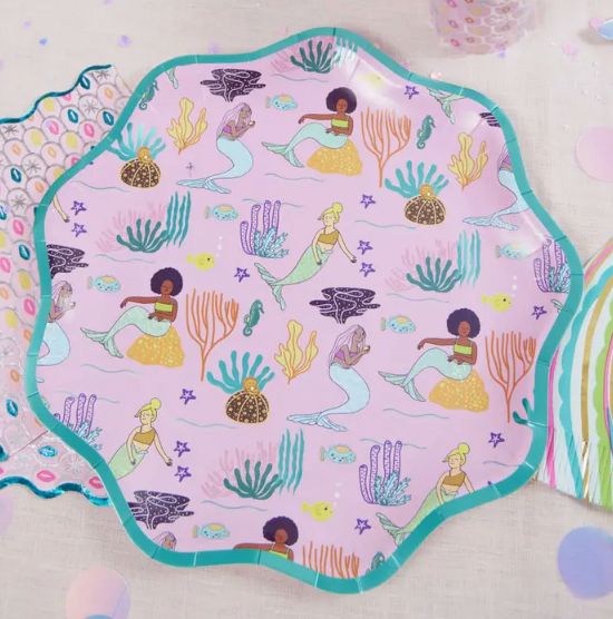 Mermaid Plates 10.5"