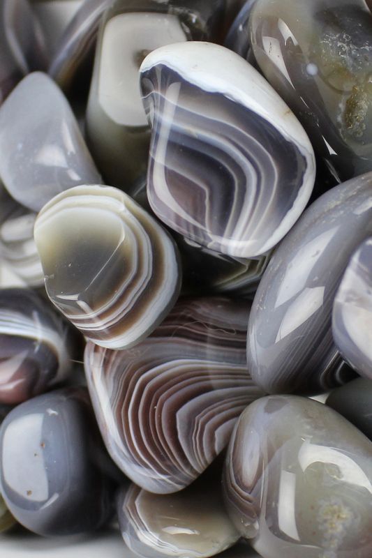 Botswana Grey Agate
