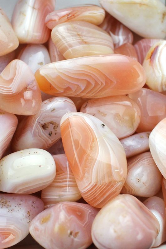 Botswana Peach Agate