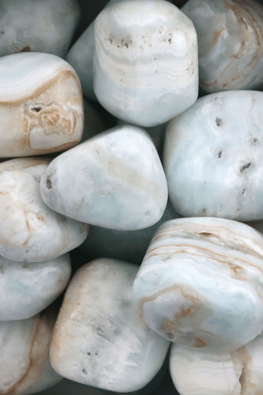 Caribbean Blue Calcite