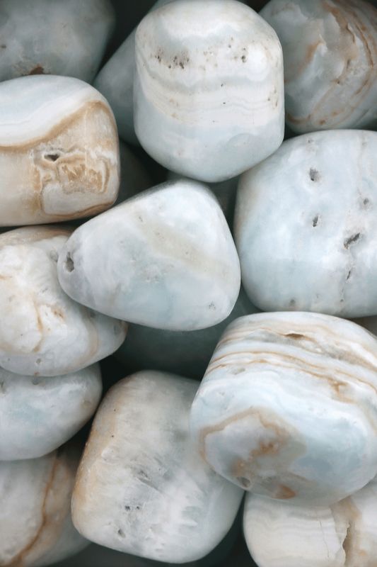 Caribbean Blue Calcite