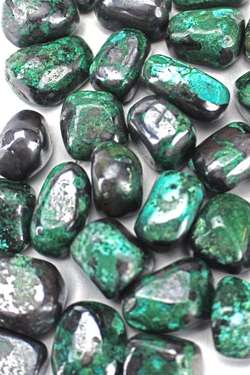 Cuprite with Malachite