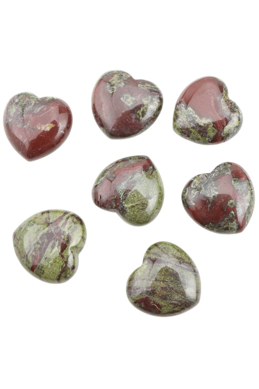 Dragonstone Jasper Hearts