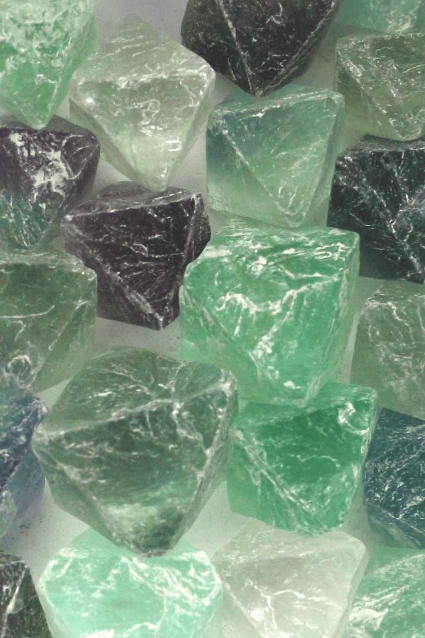 Fluorite Octahedron