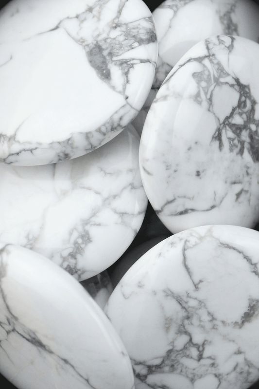 Howlite Discs