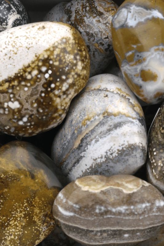 Ocean Jasper Hearts