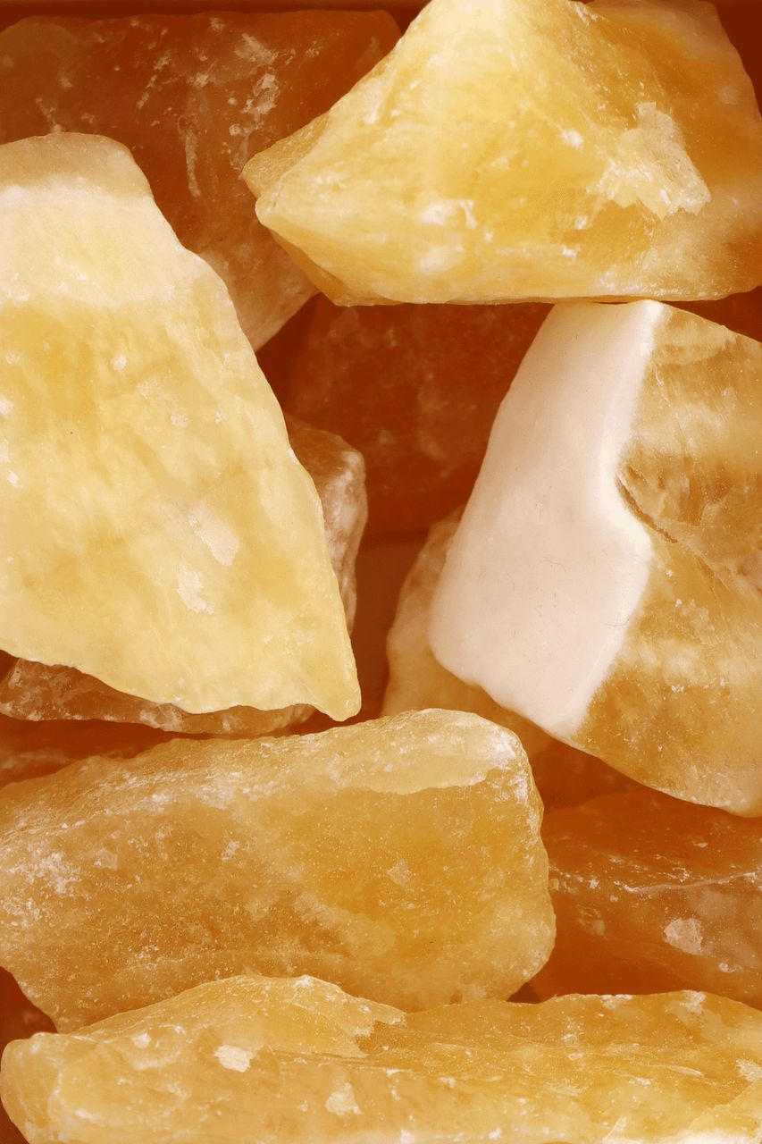 Orange Calcite Raw