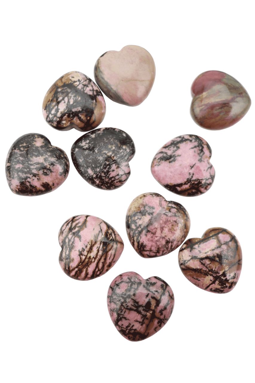 Rhodonite Hearts