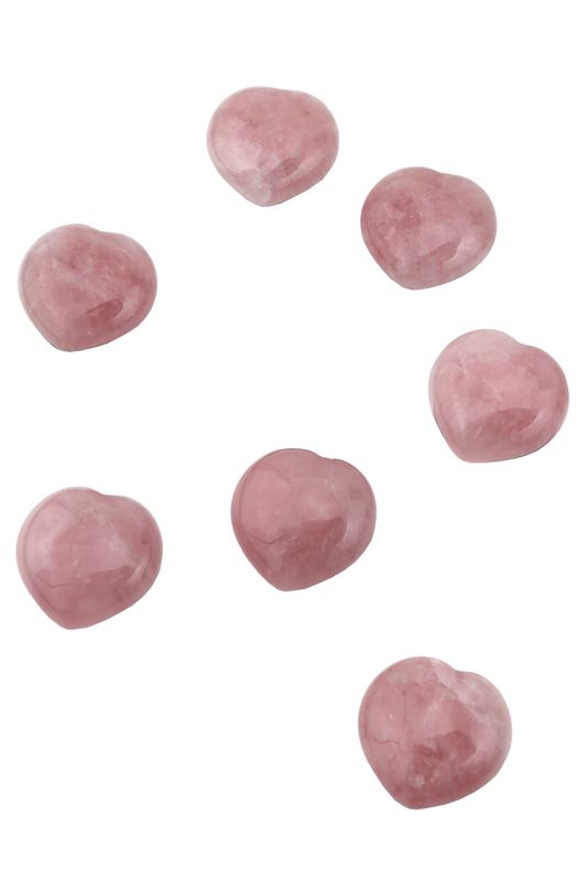 Rose Quartz Hearts