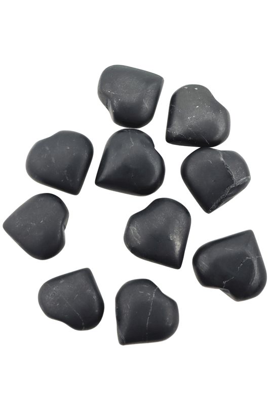 Shungite Hearts