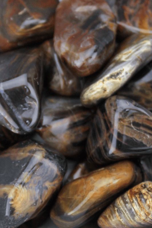 Striped Brown Chalcedony