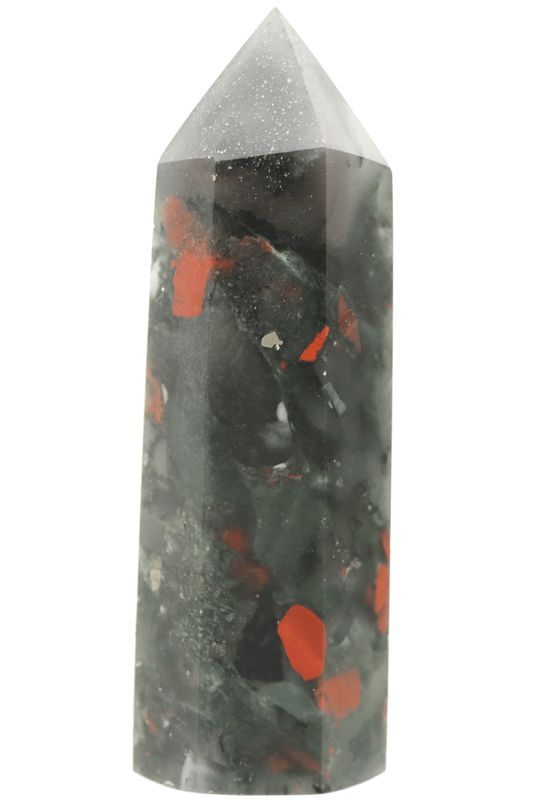 African Bloodstone Jasper Point ABSP05