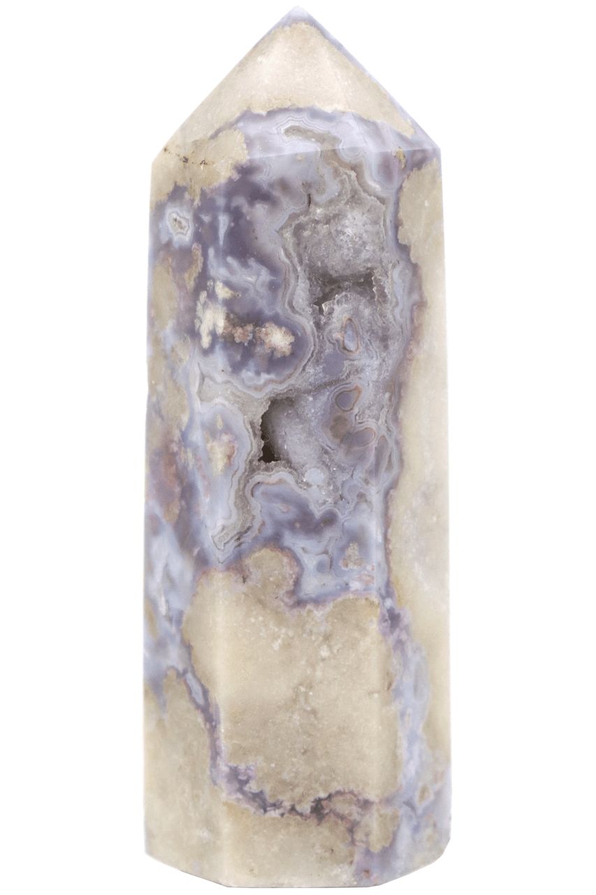 Blue Flower Agate Point BLFP01