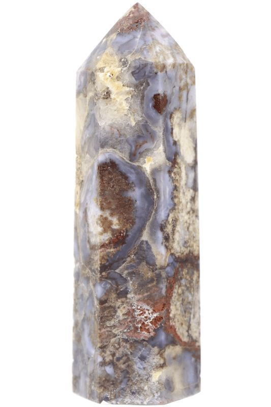 Blue Flower Agate Point BLFP02